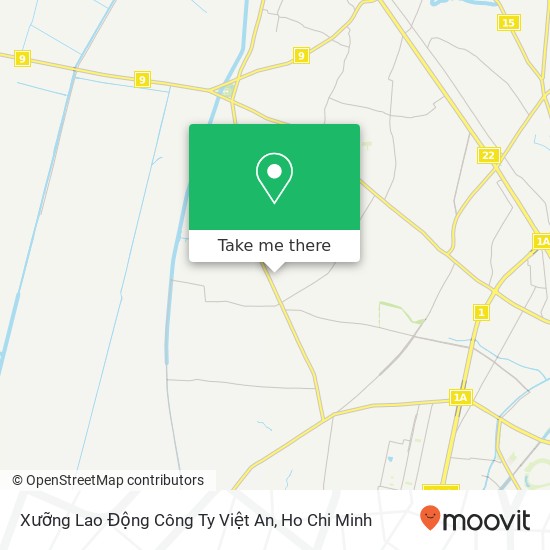 Xưỡng Lao Động Công Ty Việt An map