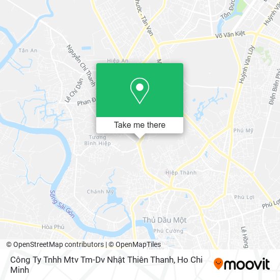 Công Ty Tnhh Mtv Tm-Dv Nhật Thiên Thanh map