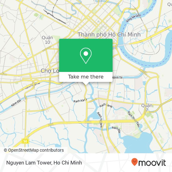 Nguyen Lam Tower map
