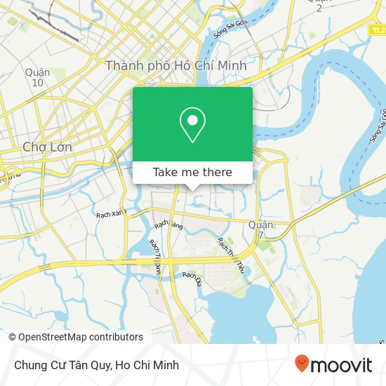 Chung Cư Tân Quy map