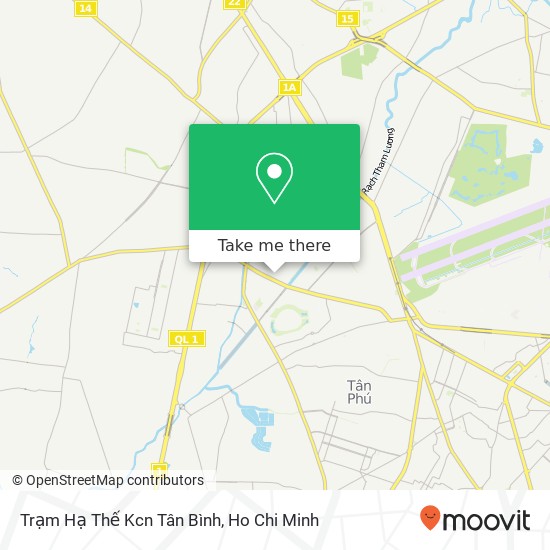 Trạm Hạ Thế Kcn Tân Bình map