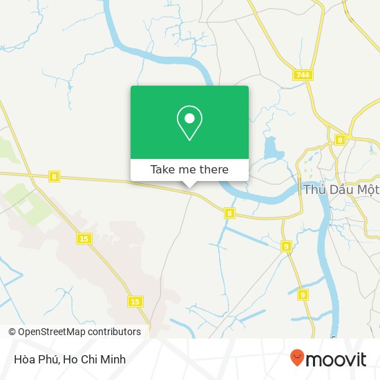 Hòa Phú map