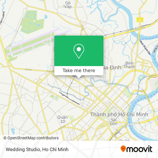 Wedding Studio map