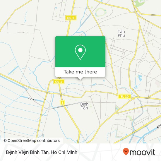 Bệnh Viện Bình Tân map