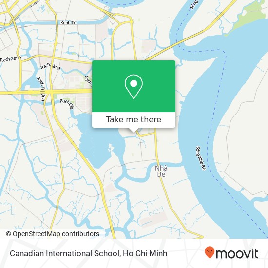 Canadian International School map