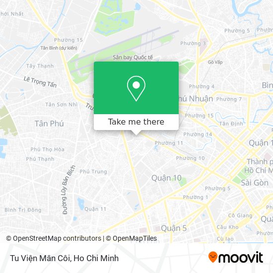 Tu Viện Mân Côi map