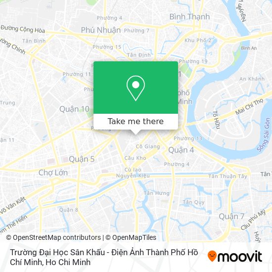 Trường Đại Học Sân Khấu - Điện Ảnh Thành Phố Hồ Chí Minh map