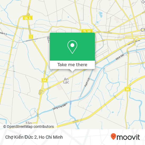 Chợ Kiến Đức 2 map