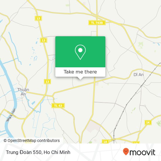 Trung Đoàn 550 map