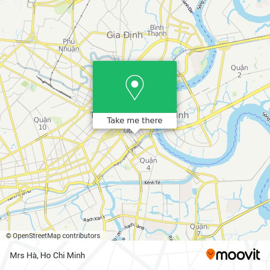 Mrs Hà map