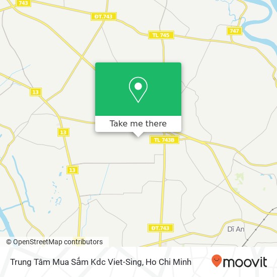 Trung Tâm Mua Sắm Kdc Viet-Sing map