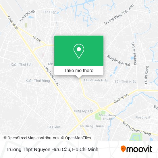 Trường Thpt Nguyễn Hữu Cầu map