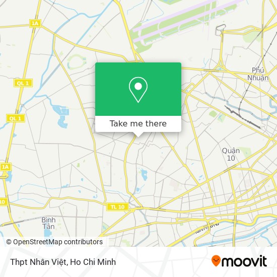 Thpt Nhân Việt map