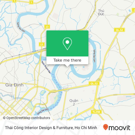 Thái Công Interior Design & Furniture map