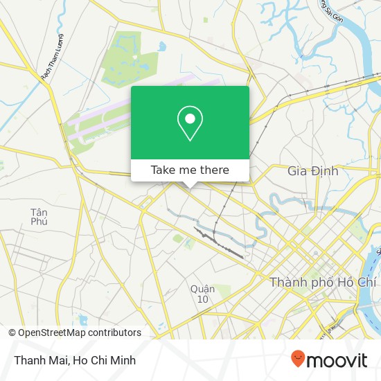 Thanh Mai map