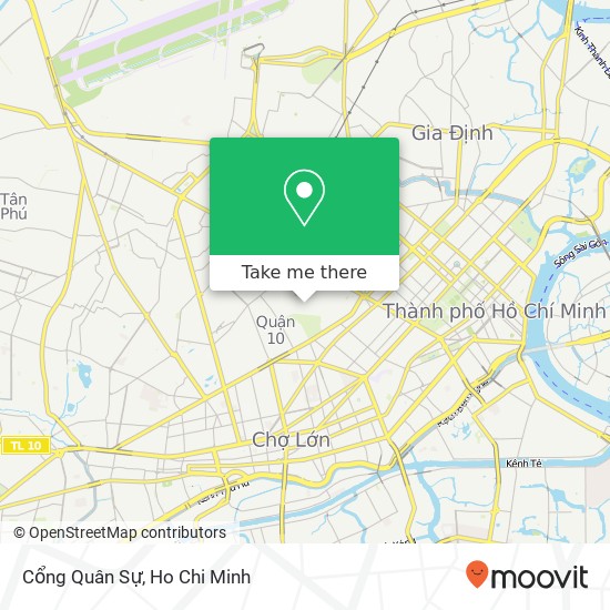 Cổng Quân Sự map