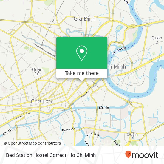 Bed Station Hostel Correct map