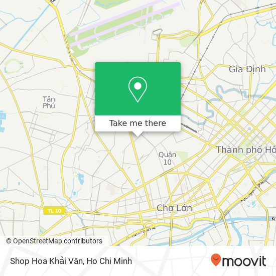 Shop Hoa Khải Vân map