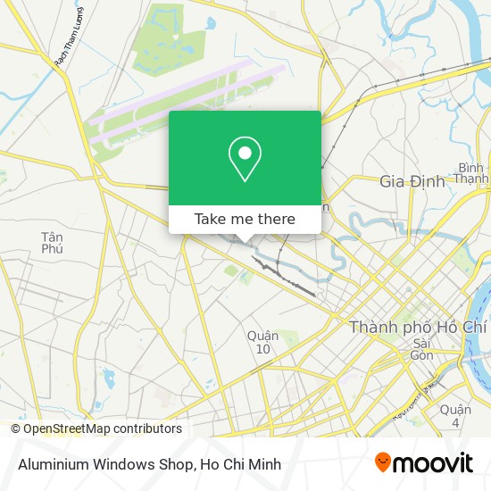 Aluminium Windows Shop map