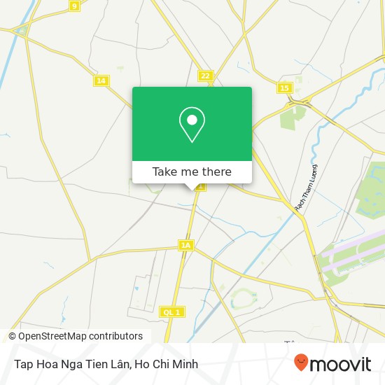 Tap Hoa Nga Tien Lân map