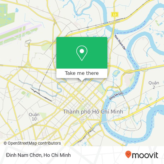 Đinh Nam Chơn map