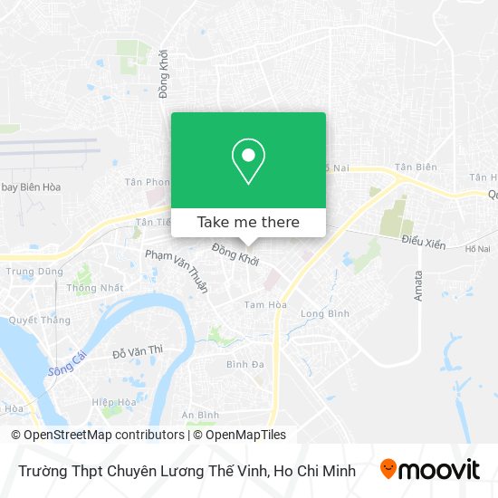 Trường Thpt Chuyên Lương Thế Vinh map