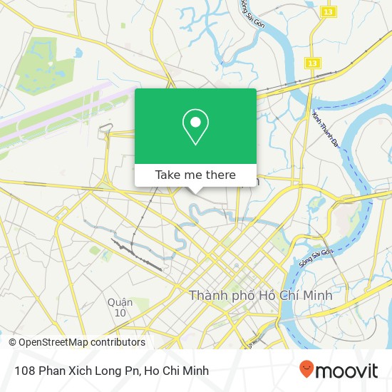 108 Phan Xich Long Pn map