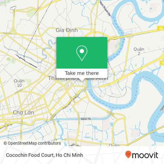 Cocochin Food Court map