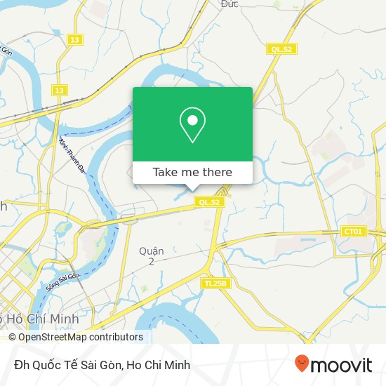 Đh Quốc Tế Sài Gòn map