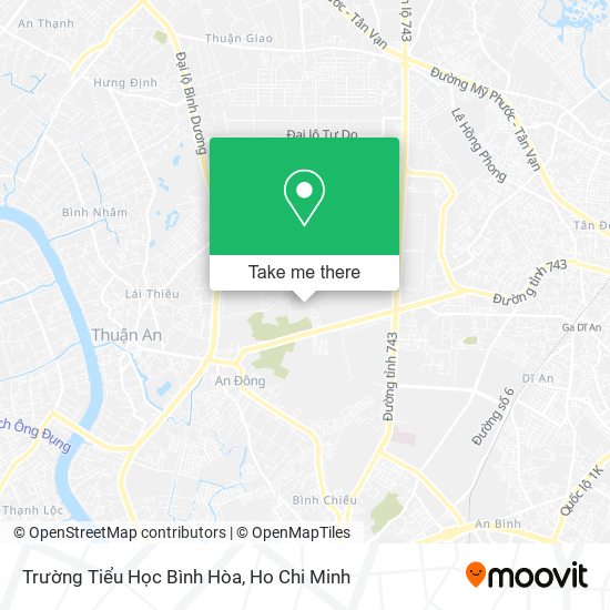 Trường Tiểu Học Bình Hòa map