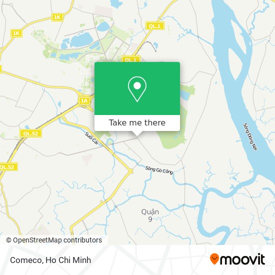 Comeco map