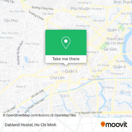 Dablend Hostel map