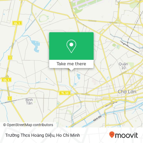 Trường Thcs Hoàng Diệu map