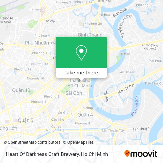 Heart Of Darkness Craft Brewery map