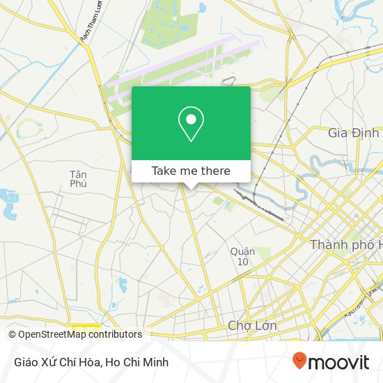 Giáo Xứ Chí Hòa map