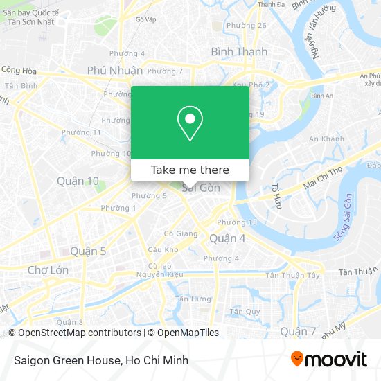 Saigon Green House map