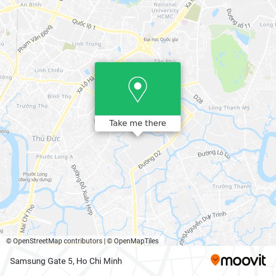 Samsung Gate 5 map