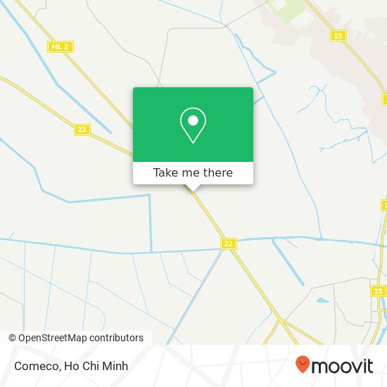 Comeco map