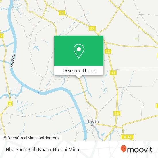 Nha Sach Binh Nham map