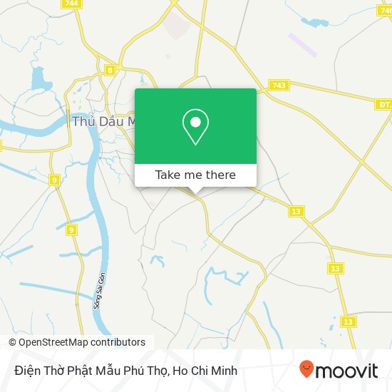 Điện Thờ Phật Mẫu Phú Thọ map