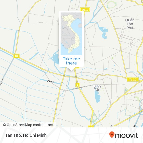 Tân Tạo map