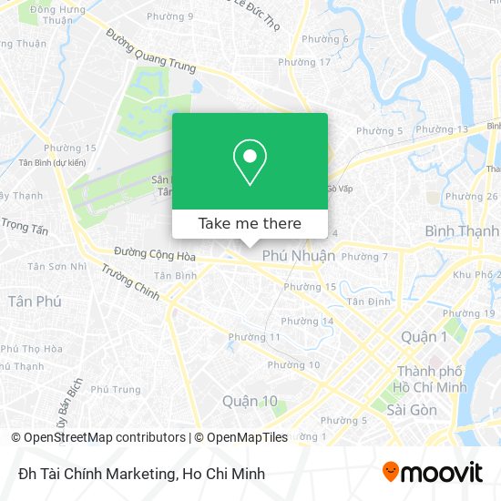 Đh Tài Chính Marketing map