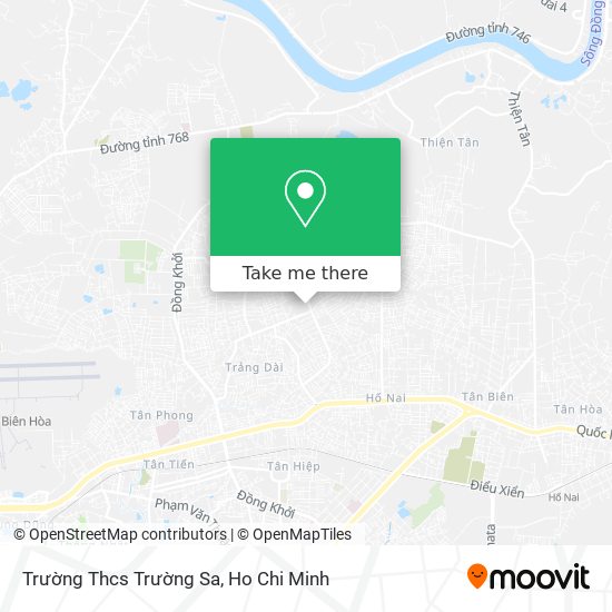 Trường Thcs Trường Sa map