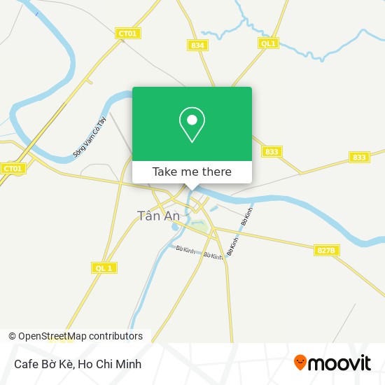 Cafe Bờ Kè map
