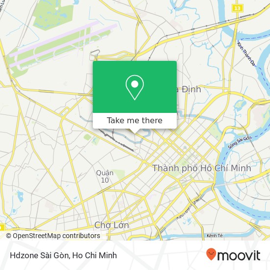 Hdzone Sài Gòn map