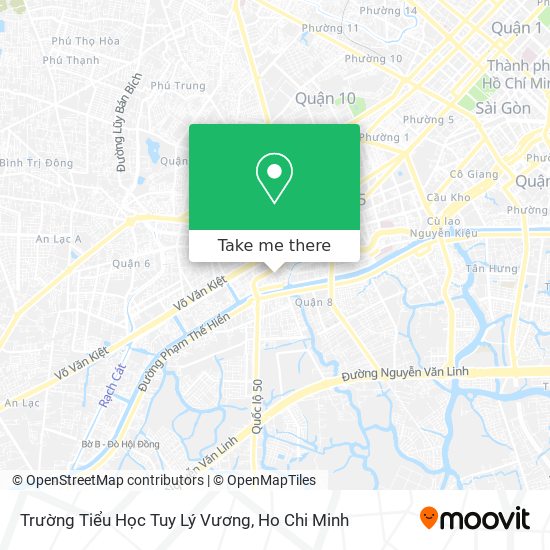 Trường Tiểu Học Tuy Lý Vương map