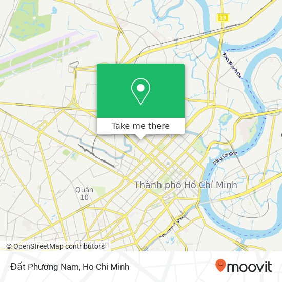 Đất Phương Nam map