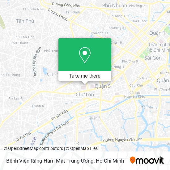 Bệnh Viện Răng Hàm Mặt Trung Ương map