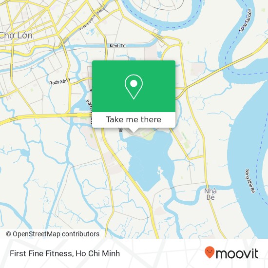 First Fine Fitness map