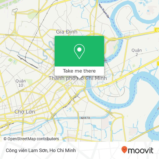 Công viên Lam Sơn map